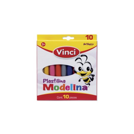 Plastilina Modelina c/ 10 pzas