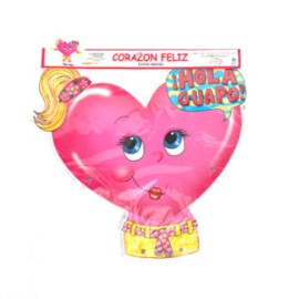Póster movible Corazón feliz v/colores
