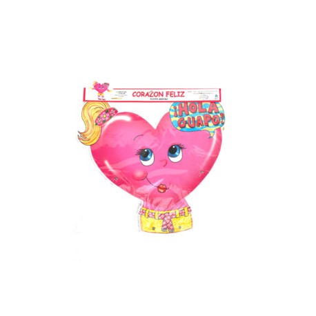 Póster movible Corazón feliz v/colores