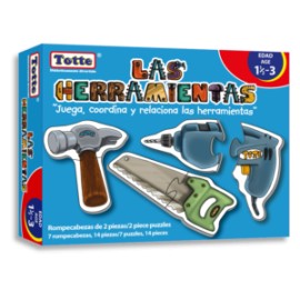 Rompecabezas didáctico Las herramientas