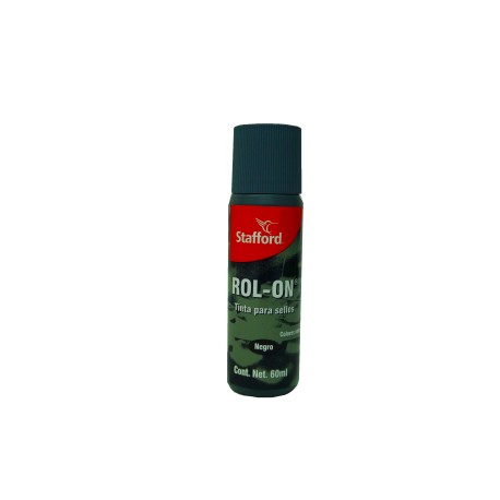 Tinta para sello color negro