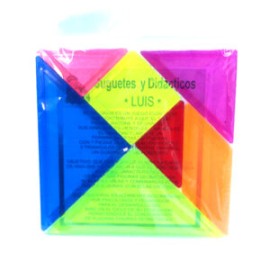 Tangram de plástico chico