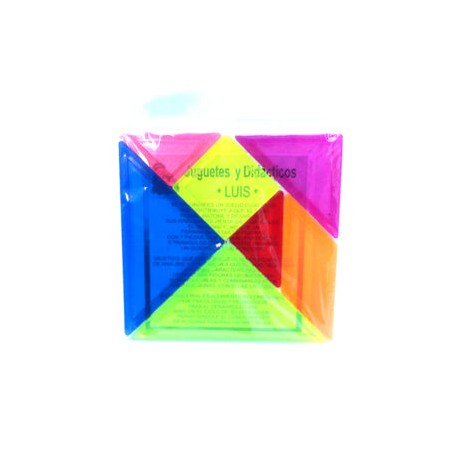 Tangram de plástico chico