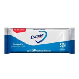 Toallitas Húmedas Antibacteriales c/50