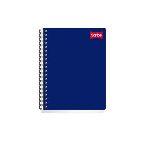 Cuaderno profesional c/100 hojas, doble espiral Scribe clásico