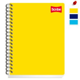 Cuaderno profesional c/200 hojas, doble espiral Scribe Clásico