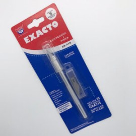 Exacto Cuerpo Metalizado c/10 repuestos SX-01D