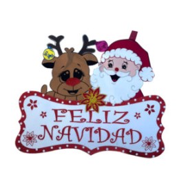 Figuras navideñas de foamy grande