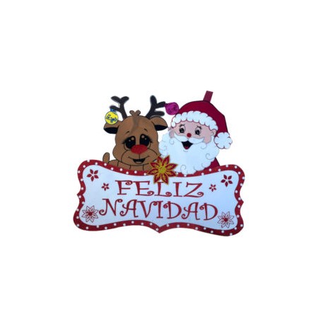 Figuras navideñas de foamy grande