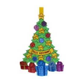 Figuras navideñas de foamy mediana