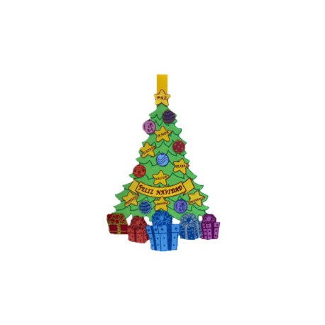 Figuras navideñas de foamy mediana