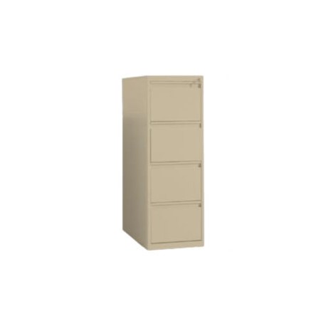 Archivero metálico vertical c/4 gavetas