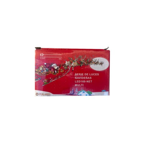 Red de luces navideñas 160 focos LED