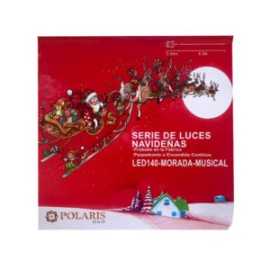 Serie de luces navideñas 140 focos LED