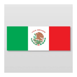 Bandera de papel bond t/Jumbo