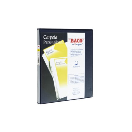 Carpeta de Vinil de argolla O, panorámica 1/2 pulgada