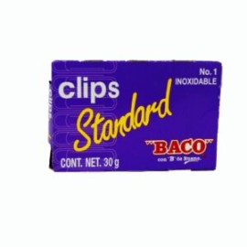 Clip standard no. 1 c/100 piezas