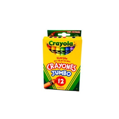 Crayones jumbo redondos c/ 12 piezas