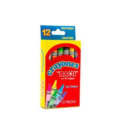 Crayon estandar c/12 piezas