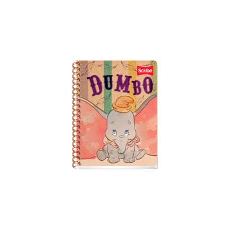 Cuaderno profesional Clásicos de Disney, 100 hojas, doble espiral.