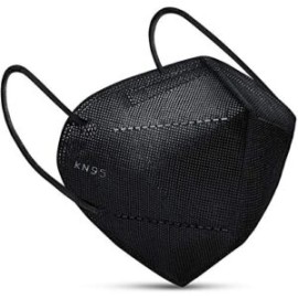 Cubrebocas KN95 negro, pieza