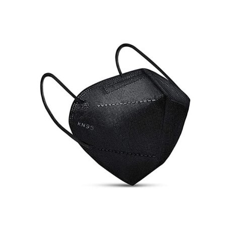 Cubrebocas KN95 negro, pieza
