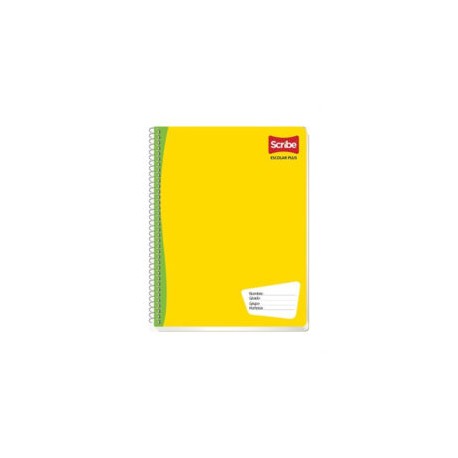 Cuaderno profesional Escolar plus espiral c/100 hojas MAYOREO 36 pzas