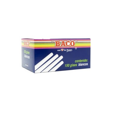 Gises blancos c/ 150 piezas