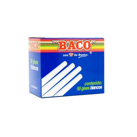 Gises blancos c/ 50 piezas
