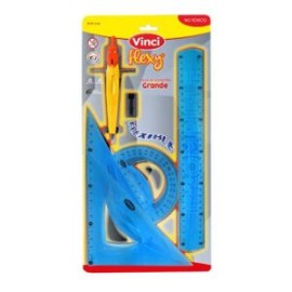 Juego de geometría flexible Grande Vinci