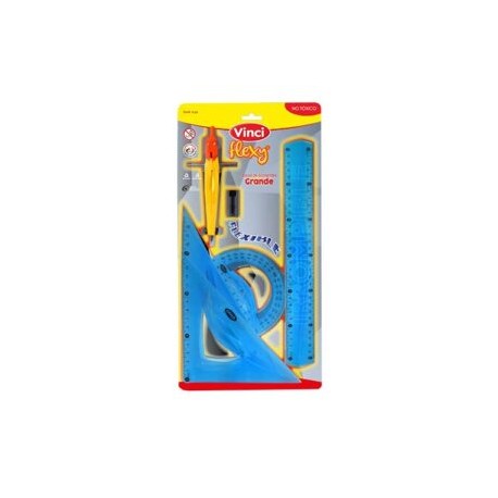 Juego de geometría flexible Grande Vinci