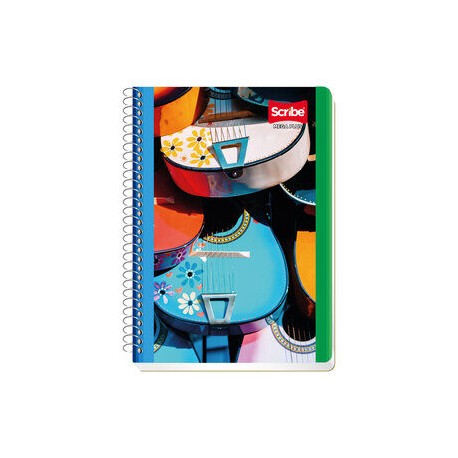 Cuaderno forma francesa c/100 hjs, mega Scribe