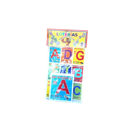 Lotería didáctica ABC bilingue
