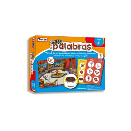 Lotería didáctica Lotto Palabras