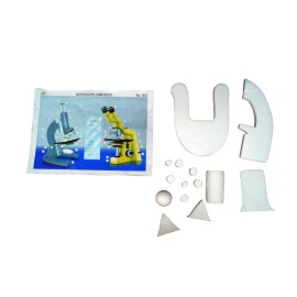 Maqueta de unicel Microscopio
