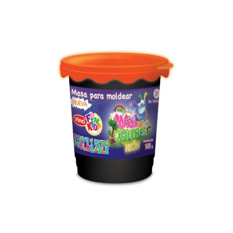 Masa para moldear Fun Kids colores neón
