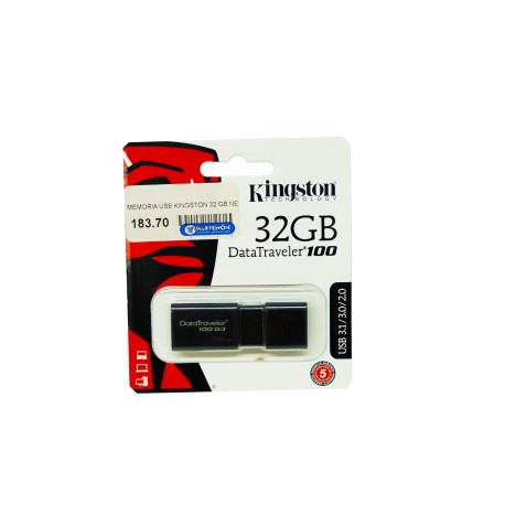 Memoria usb 32 GB Negra